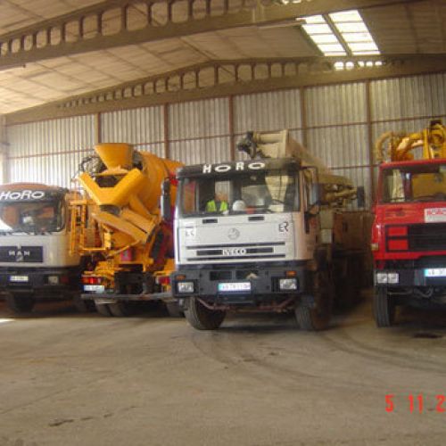 Garaje vehículos Hormigones HORO