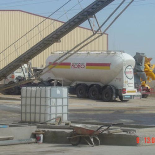 Transporte obras hormigón Valladolid