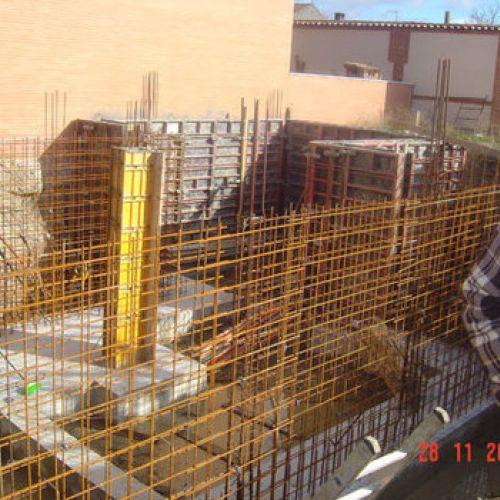 Cimentación vivienda Hormigones HORO