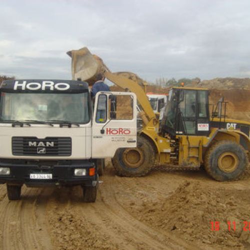 Transporte en excavación