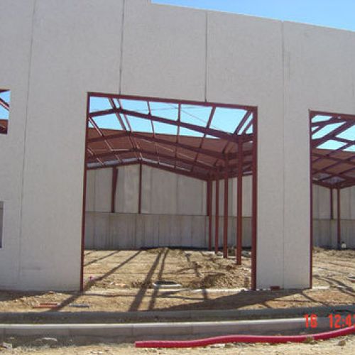 Construcción nave industrial